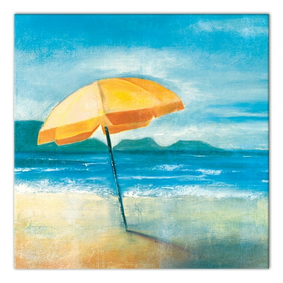 Creative Products Beach Umbrella 16x16 Canvas Wall Art