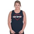 thumbnail image 4 of Crazy Cat Lady Feline Lover Kitty Tank Top Tee Shirt Women Brisco Brands S, 4 of 6