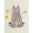 thumbnail image 6 of Thanksgiving Baby Girl Outfits Turkey Romper Long Flared Jumpsuit Overalls 6 12 18 24 Months 2 3 4 5 Years Old Toddler Girl Thanksgiving Clothes, 6 of 9