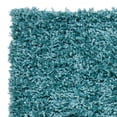 thumbnail image 5 of SAFAVIEH Sheep Cherette Solid Polyester Shag Area Rug, Blue, 4' x 6', 5 of 5