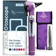 thumbnail image 1 of Zyrev ZetaLife Otoscope - Ear Scope with Light, Ear Infection Detector, Pocket Size (Purple Color), 1 of 7