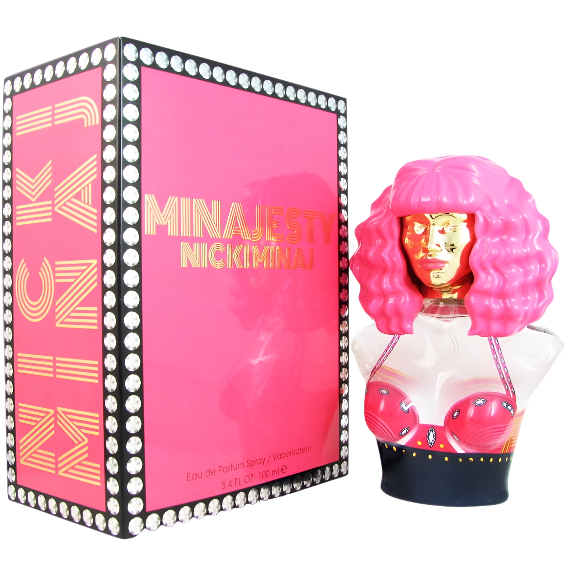 Nicki Minaj Minajesty Eau De Parfum Spray, Perfume for Women, 3.4 Oz