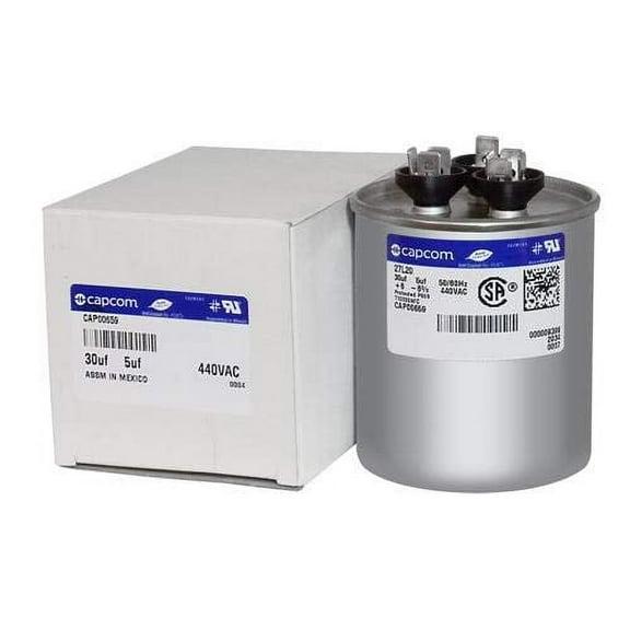 CPT00659 -   Upgraded Replacement Round Capacitor 30   5 uf MFD 440 Volt