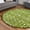 Green, variant on Unique Loom Moroccan Trellis Shag Collection Area Rug - Meknes (10' Square Green/Ivory)