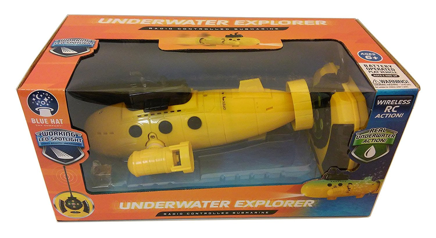 underwater explorer submarine toy