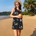 thumbnail image 3 of Disketp Ho-Ho-Ho 2 para Vestido sin Mangas para Mujeres, Vestidos de Verano para Mujeres, Casual y Holgado para la Playa, 3 of 7