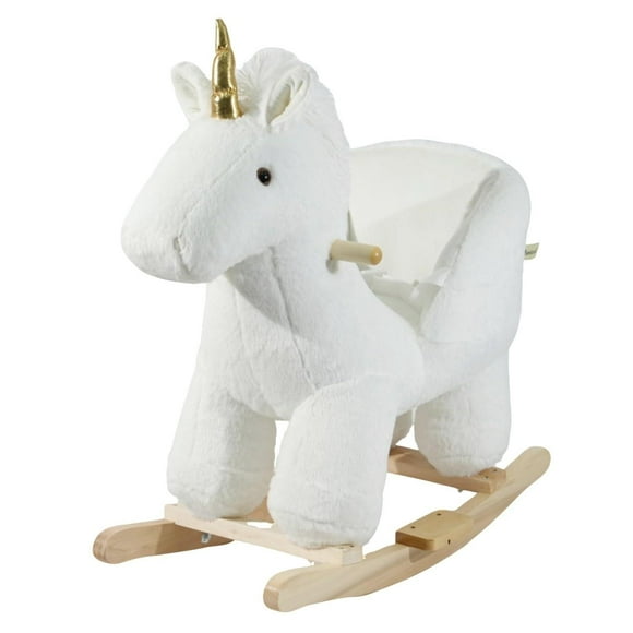 Mecedora Bambineto Unicornio de Peluche para Bebé
