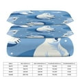 thumbnail image 3 of Cute Polar Bear Bedding Sets Twin Duvet Cover 3 Piece Cute Bed Set for Boys Girls Kid, 3 of 6