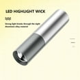 thumbnail image 5 of Qiweii Aluminum Alloy LED Mini Flashlight USB Rechargeable Outdoor Lighting Work Flashlight Portable Rechargeable Flashlights for Camping Home, 5 of 7
