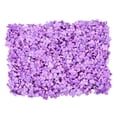 thumbnail image 1 of Panel de flores perfecl decoración de pared flores Artificiales fondo Floral púrpura, 1 of 6