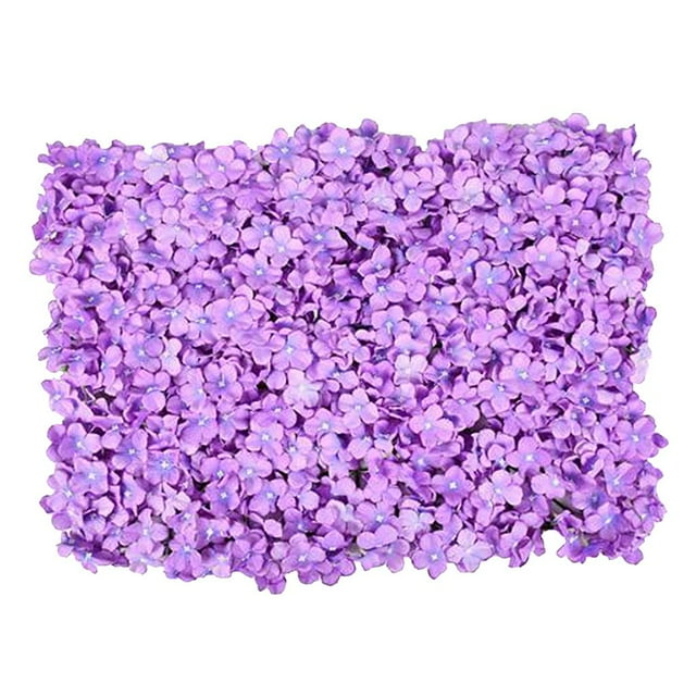 Panel de flores perfecl decoración de pared flores Artificiales fondo Floral púrpura