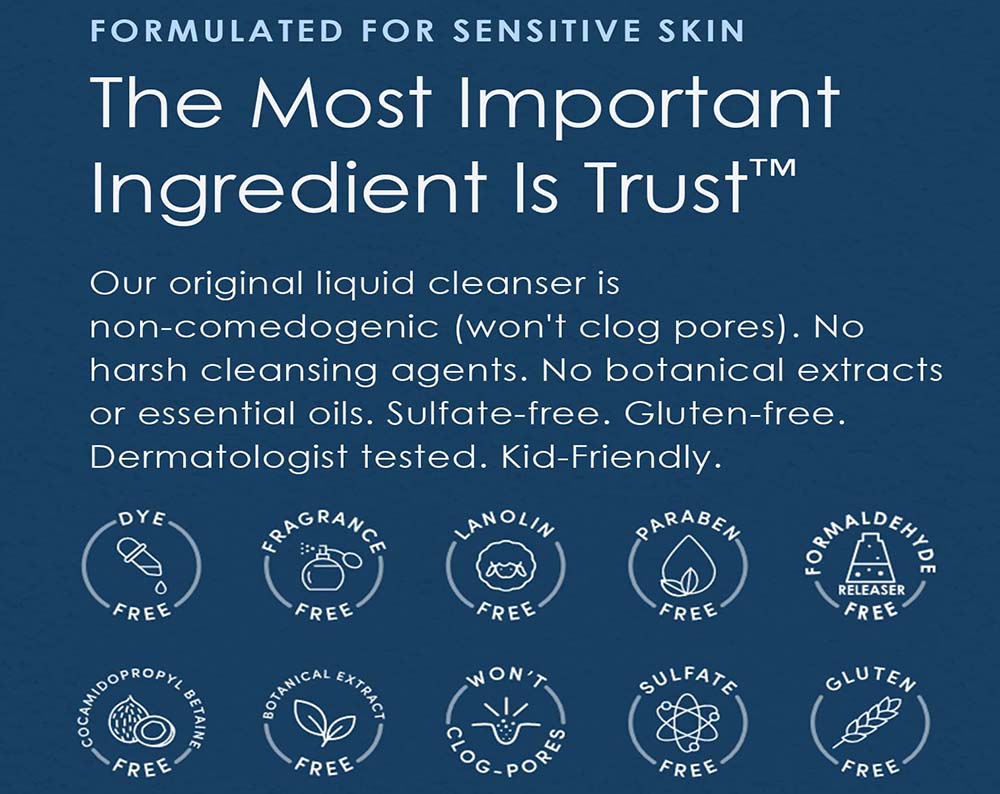 Free & Clear Liquid Cleanser, 8 Fl. Oz. - image 4 of 4