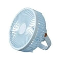 thumbnail image 2 of Xihbxyly Ventilador de Techo Usb, Control Remoto, Multifuncional, para Escritorio o Pared, Luz Suave y Viento Regulable, Portátil y Recargable, Ideal para Uso En Casa o En La Oficina, Incluye Cable d, 2 of 7