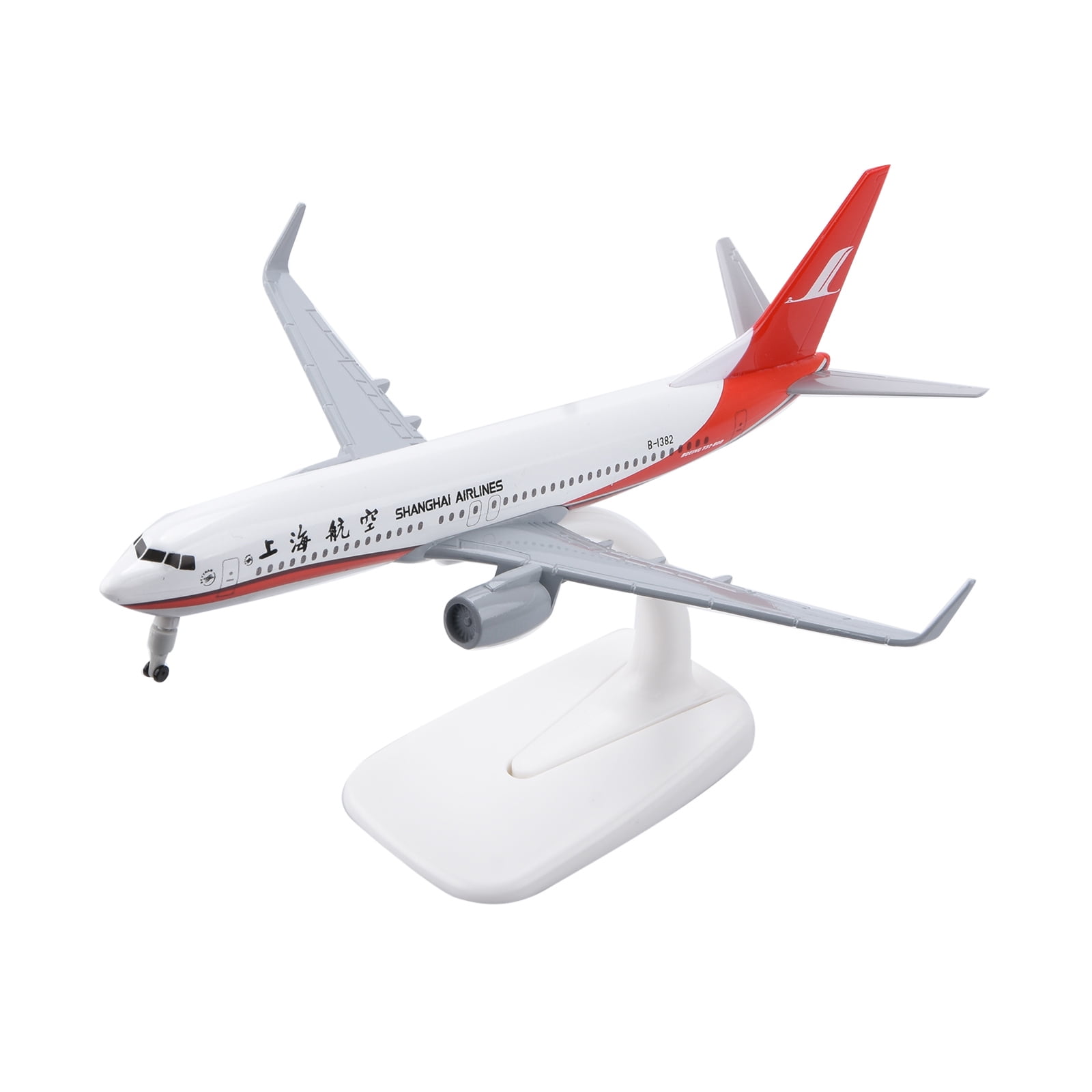 20cm Diecast Alloy 1/350 Scale Shanghai Airlines B737 Aircraft Model Toy TAPDRA Store