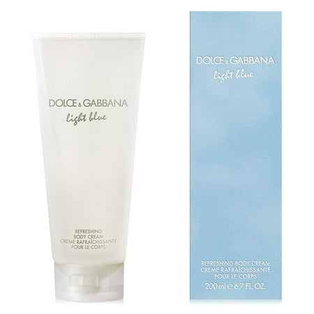 pack 9 Light Blue By Dolce Gabbana Body Cream6.7 oz Walmart