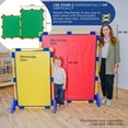 thumbnail image 4 of Children's Factory Big Screen PlayPanel, Kids Room Divider, Classroom Privacy Screen, Green, 4 of 4