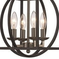 thumbnail image 4 of Trans Globe Lighting 11184 AG-BK Arzio 4 Light 12" Wide Pendant - Gold, 4 of 7