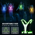 thumbnail image 6 of LED Reflective Running Vest Gear,Light Up Vest Runners Night Walking USB Rechargeable,Up to 11hrs Light with Adjustable Waist/Shoulder for Women Men Kids, 6 of 14