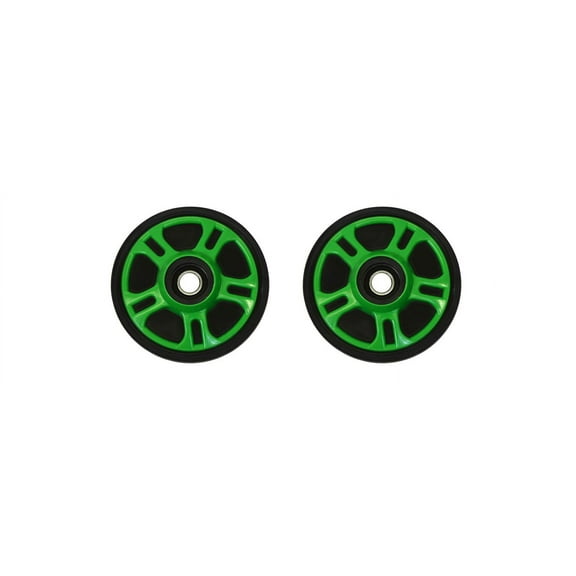 PDD Outside Rear Pearl Green Idler Wheels Kit for Snowmobile ARCTIC CAT All models (except ZR120) 2002-2003