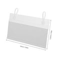 thumbnail image 2 of WEUVEB Transparent Plastic Label Holder Set with Snap Lock for Retail Stores, Supermarkets, Pantry Organization and Display, 2 of 8