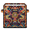 Multicolor 4, variant on CURLYOOT Mexican Floral Cube Storage Bin 11 Inch Fabric Storage Cube for Shelves Decorative Ethnic Mexican Birds Flowers Foldable Basket with Leather Handle for Closet Shelves Organizer
