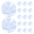 thumbnail image 3 of HOMEMAXS 20pcs Glass Table Top Anti- Bumpers with Double-Sided Cups Non-Adhesive Rubber Gripper Pads, 3 of 10