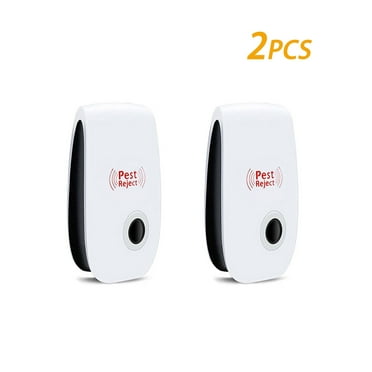 GJX 2-Pack Ultrasonic Pest Repeller,Enhanced Bug Repellent for Home Use,Safe Pest Control for Babies and Pets