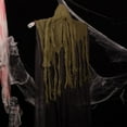 thumbnail image 3 of Halloween Decorations Halloween Big Hanging Iron Chain Decoration Props Army Green, 3 of 6