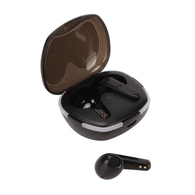 Auriculares Bluetooth 5.3 Bling Bling impermeables IPX7 recargables inalámbricos deportivos color negro