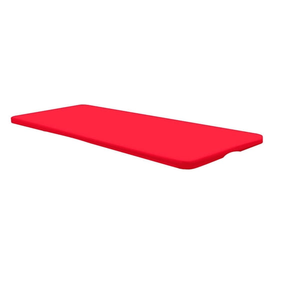 Qholemyo 6x2.5ft Fitted Spandex Tablecloth Elastic Rectangular Table Cover Stretchable For Patio And Picnic