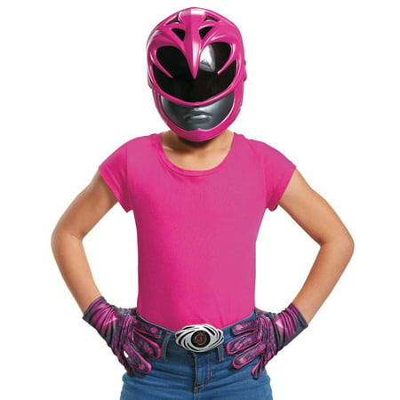 Pink Ranger 2017 Accessory Kit Girls Child Halloween Costume, One Size