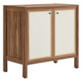 thumbnail image 2 of Capri 33" Wood Grain Storage Cabinet in Walnut, 2 of 9