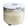thumbnail image 1 of Boîte de Stockage de Riz Étanche à l'Humidité Bonne Étanchéité Conteneur de Grains Alimentaires Seau à Riz Outil de Cuisine, 1 of 12