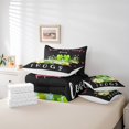 thumbnail image 5 of YST Cartoon Frogs Comforter Sets Queen Size Cute Animal Bed in a Bag 7Pcs, Polyester, 1 Count, 5 of 5
