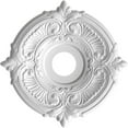 thumbnail image 5 of Ekena Millwork 16"OD x 3 1/2"ID x 1"P Attica Thermoformed PVC Ceiling Medallion (Fits Canopies up to 5 5/8"), UltraCover Satin Hunt Club Green, 5 of 5