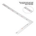 thumbnail image 3 of Silver Angle Ruler, Right Angle Ruler 90 Degree 300mm×150mm/500mm×250mm Metal Square Ruler, 1PCS Stainless Steel Measurement Square Tool Measuring For Marking, 3 of 8