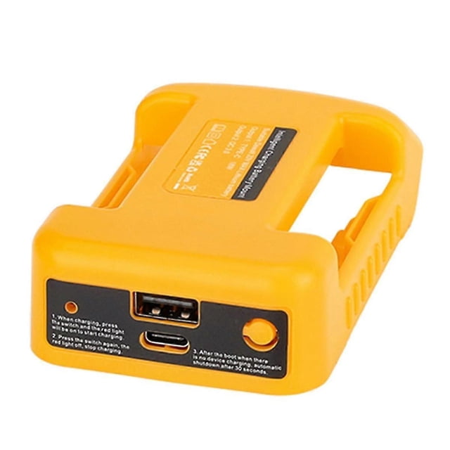 USB Charger Adapter for Dewalt 18V 20V Li-ion Battery