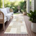 thumbnail image 6 of Addison Rugs Chantille Indoor/Outdoor Transitional Geometric Ivory Washable Runner Rug, 2'3" x 7'6", 6 of 6