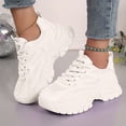 thumbnail image 3 of HEWUQI Platform Walking Shoes Women Cushion Comfortable Tennis Slip on Cushioning Mesh Non Slip All Day Walking Outdoor Gym Wear Sneakers Beige Size 8, 3 of 6