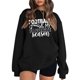 thumbnail image 1 of Gibobby Sudadera de mujer Sudaderas Camisa de Cuello Redondo Sólido de Manga Larga para Mujeres(Negro,XG), 1 of 3
