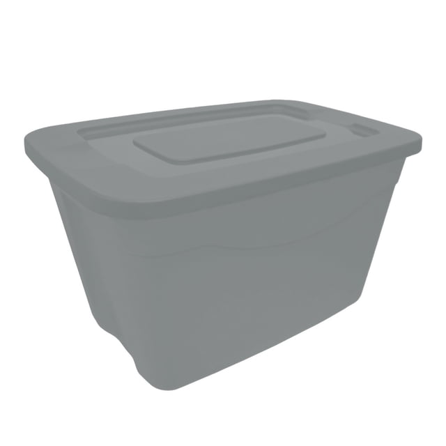 Caja Organizadora Plastic Trends de Plástico Miami Gris 68 Litros