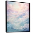 thumbnail image 2 of Designart "Whimsical Sea Storm View" Storms Floater Framed Wall Decor, 2 of 5