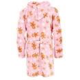thumbnail image 2 of 5 More Minutes Girl's Gingerbread Snowflake Plush Robe, 2 of 5