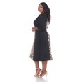 thumbnail image 2 of White Mark Women's Constance Midi Dress, 2 of 5