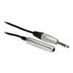 Hosa Pro HXSS-025 Headphone Extension Cable REAN 1/4" TRS Female to 1/4" TRS Male 25 foot