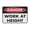 Color9, variant on Danger Work Men Ahead Sign Metal Signs Metal Signs For Business Workplace Office Home Delivery Signs Road Signs Garden Signs