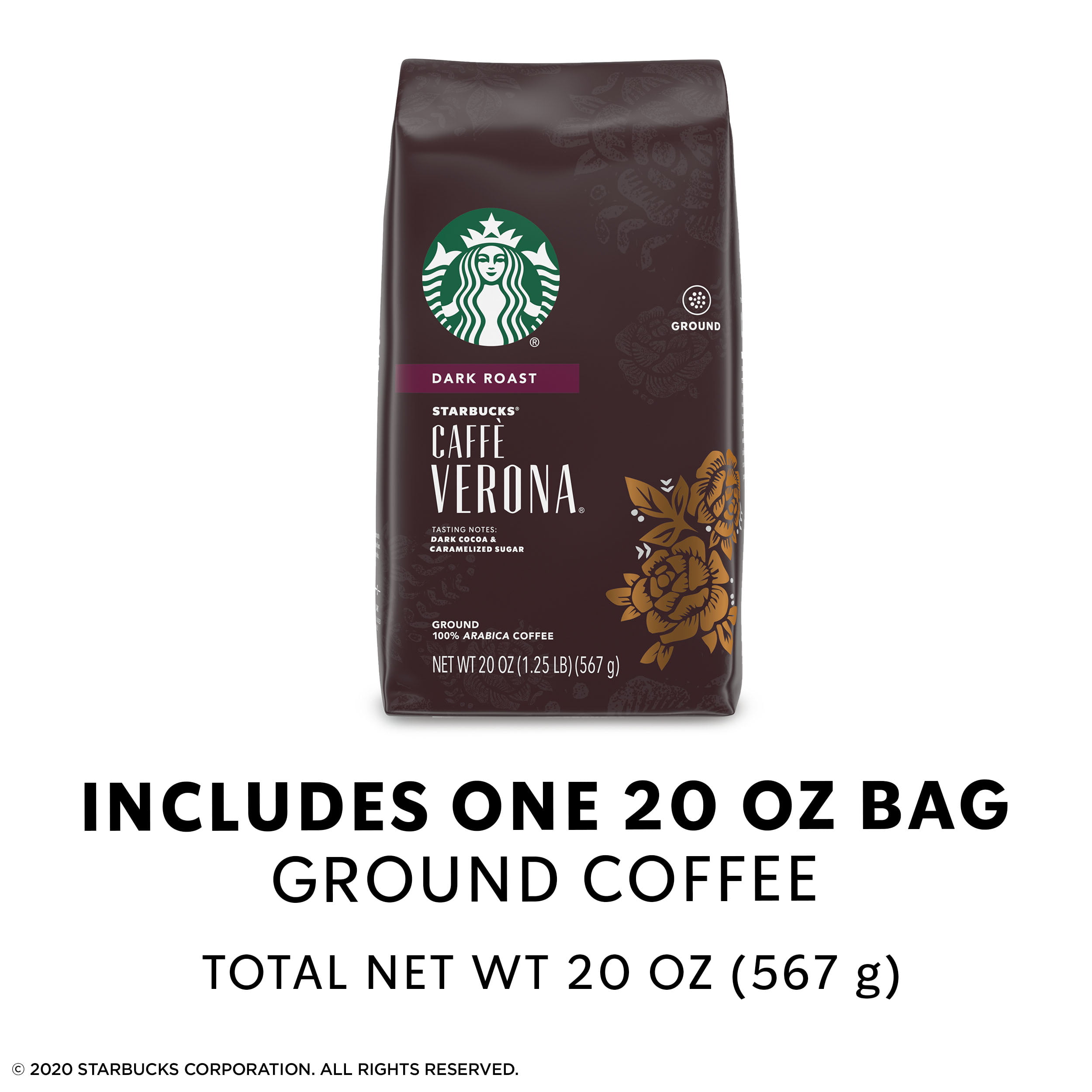 Starbucks® Mélange Verona Cafe en Grain 340 gr