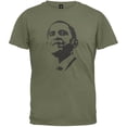 thumbnail image 1 of Obama - Silhouette T-Shirt - Military Green, 1 of 5
