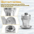 thumbnail image 3 of 100Pcs 8X10mm Screw Tire Studs Anti-Slip Screw Stud Wheel Tyre Car SUV ATV Snow Emergency Spikes, 3 of 7