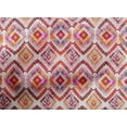 thumbnail image 5 of oneOone Tissu Popeline de Coton Rouge Ikat Matériel de Couture Tissu Imprimé au Mètre 42 Pouces de Large, 5 of 5
